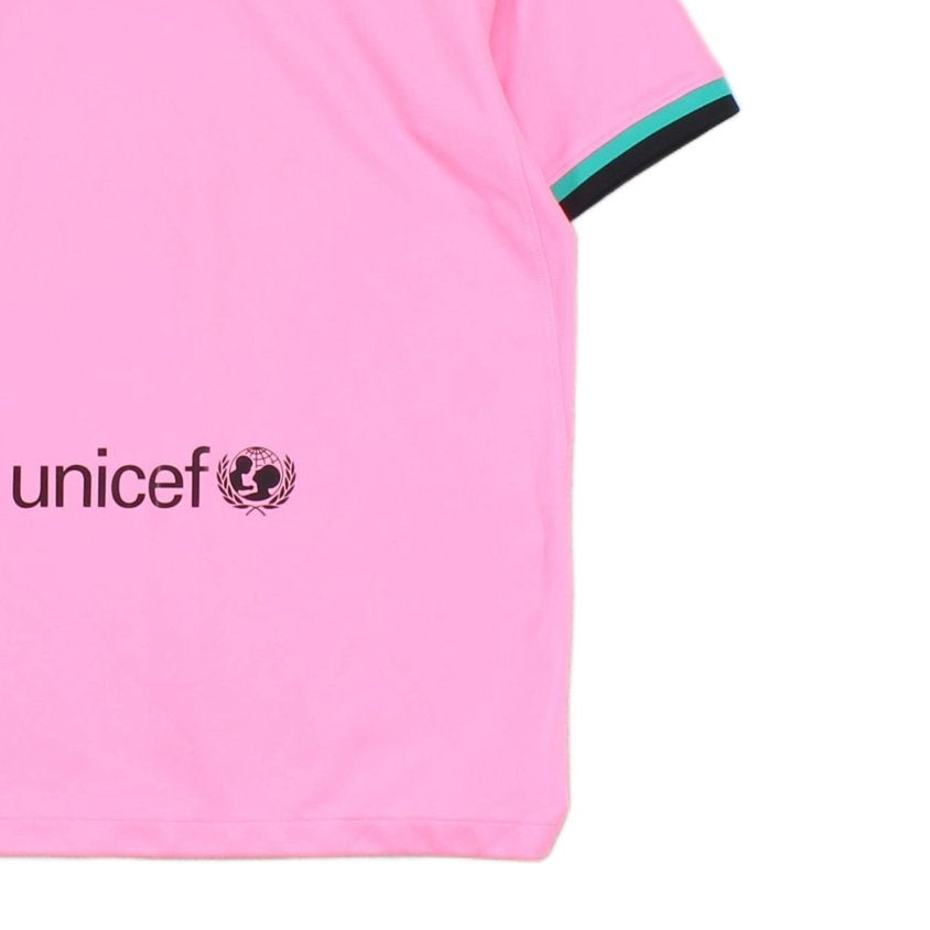 Boys Barcelona 2020-21 Football Shirt Away Jersey Dri Fit