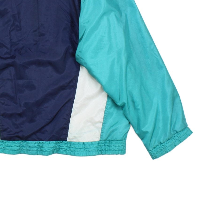 Mens Track Jacket Full Zip Colour Block