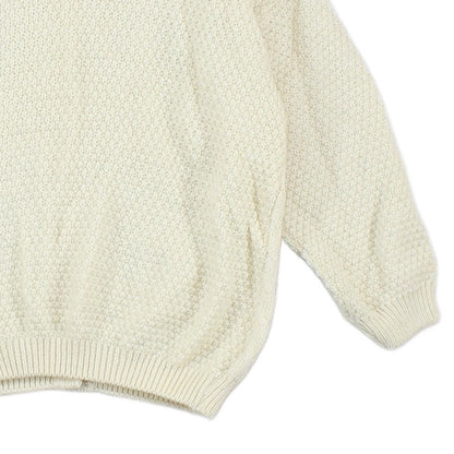 Womens Aran Knit Cardigan Uk Made Button
