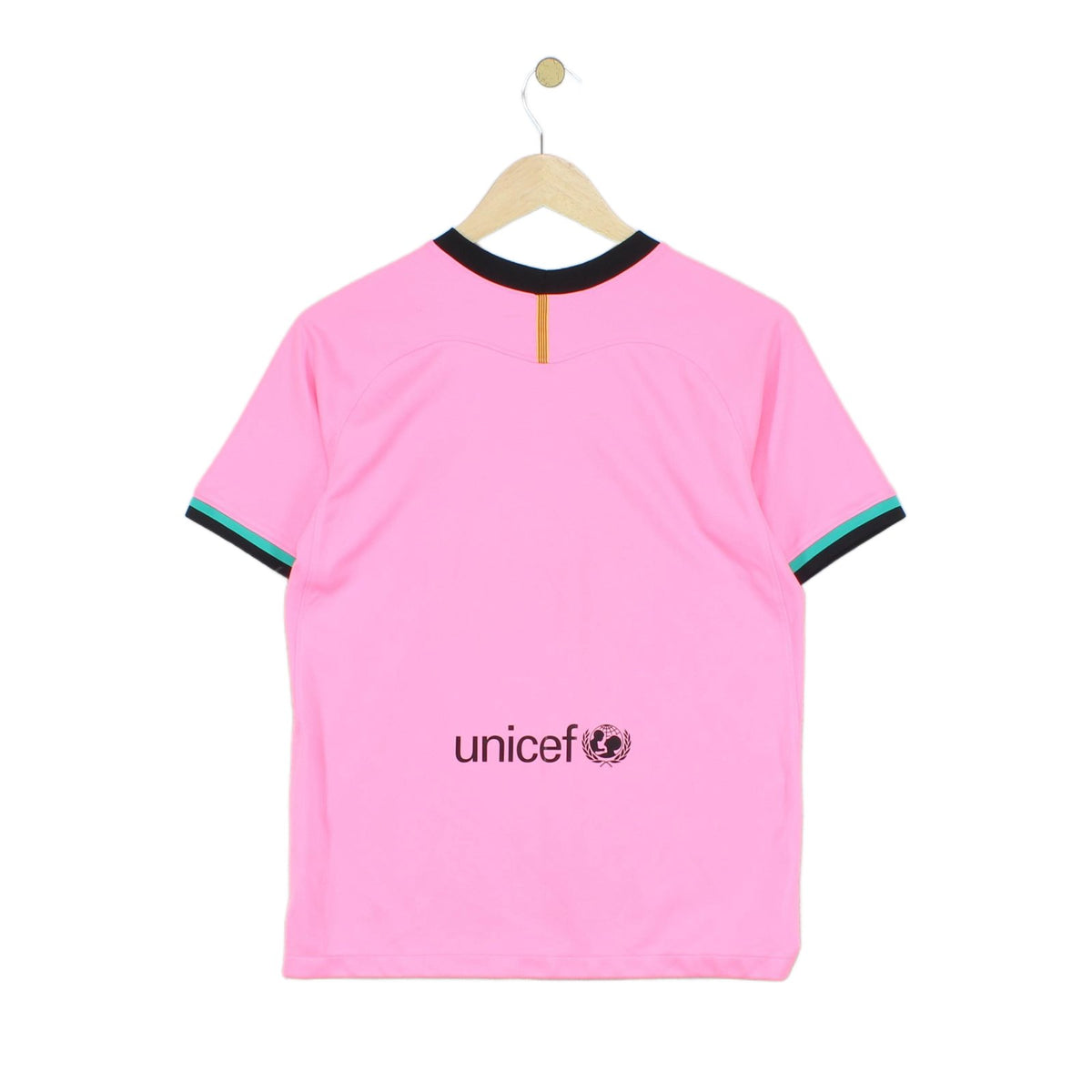 Boys Barcelona 2020-21 Football Shirt Away Jersey Dri Fit