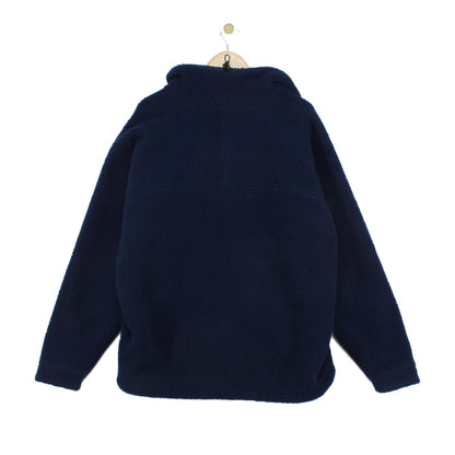 Mens Double Pile Fleece Jacket Full Zip Outdoor