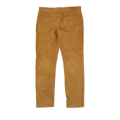 Mens Corduroy Trousers Durable Straight Fit