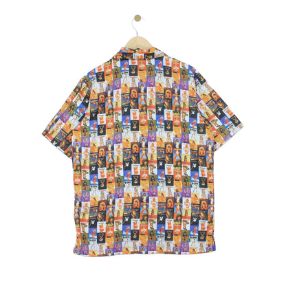 Mens Shirt Graphic Short Sleeve  Relaxed