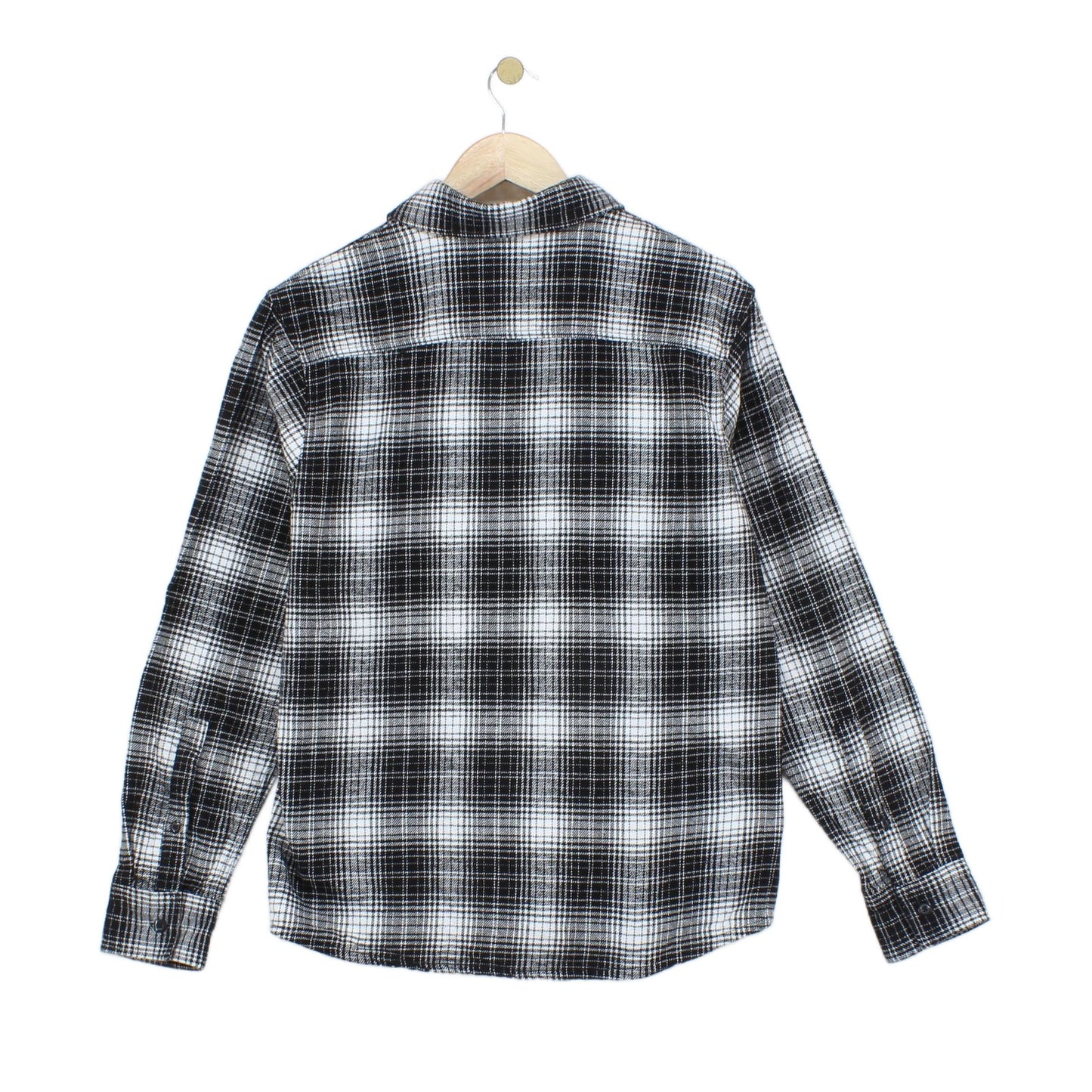 Mens Flannel Plaid Shirt Long Sleeve