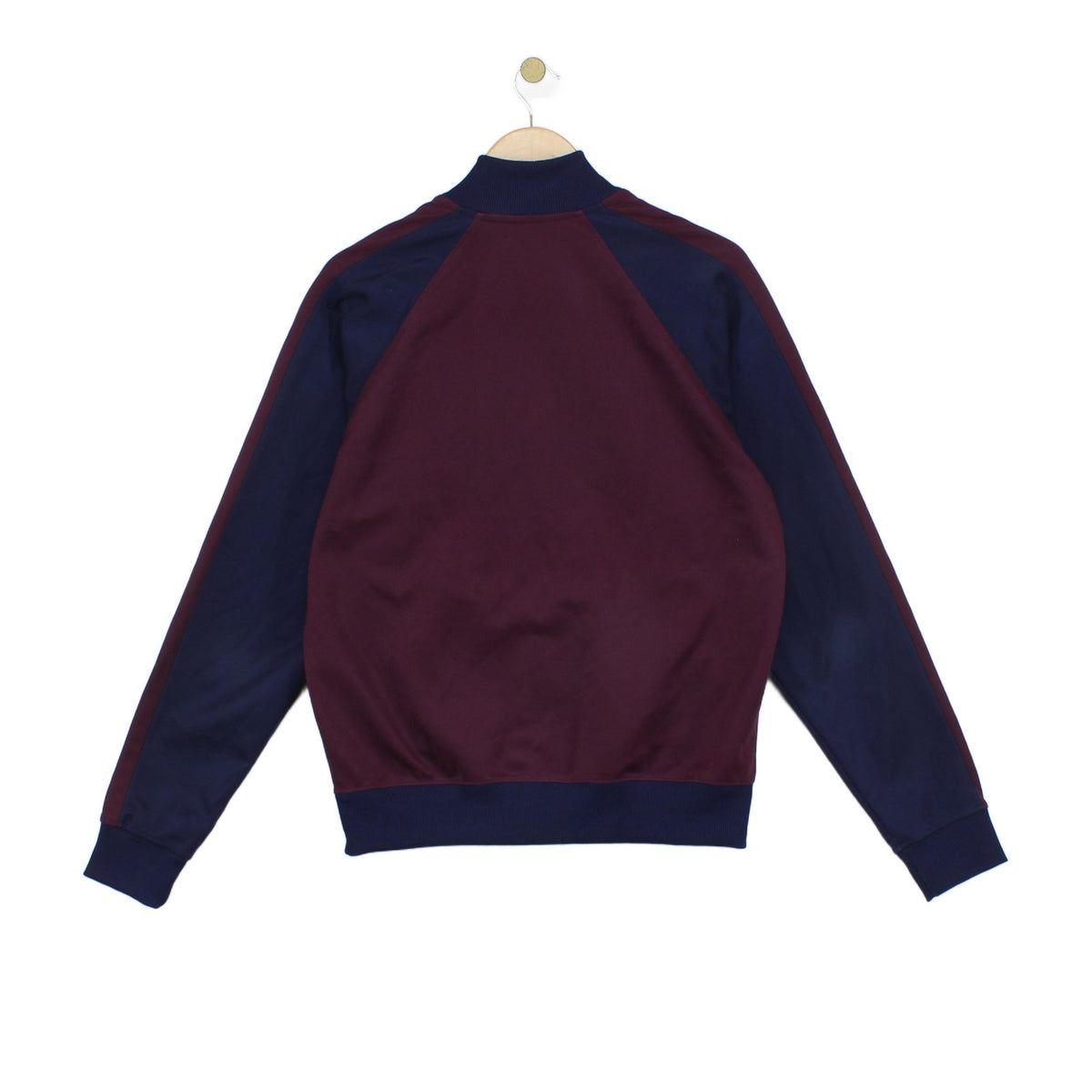 Mens Track Jacket Full Zip Mod 80S Casuals