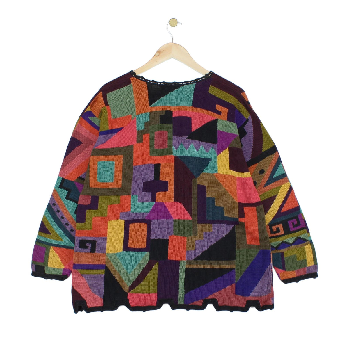 Womens Jumper Geometric