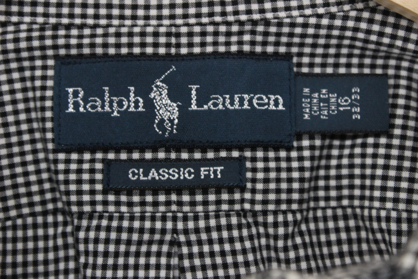 Mens Check Shirt Button Down Classic Fit
