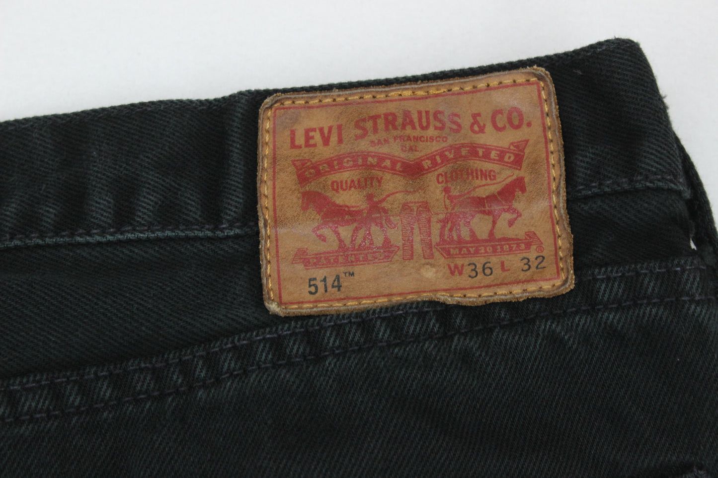 Mens 514 Jeans Straight Leg Denim Classic