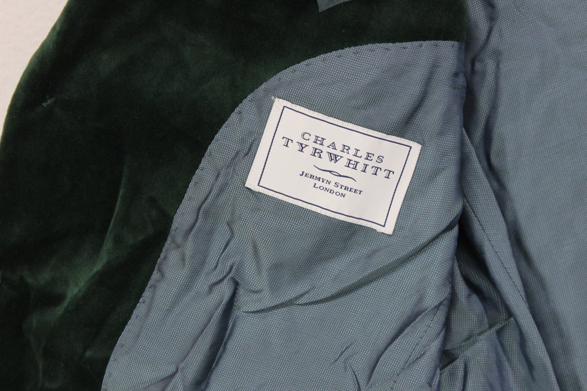 Mens Velvet Blazer Slim Fit Cotton