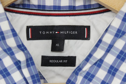 Mens Shirt Gingham Button Down Check