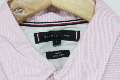 Mens Shirt Stretch Long Sleeve Regular Fit