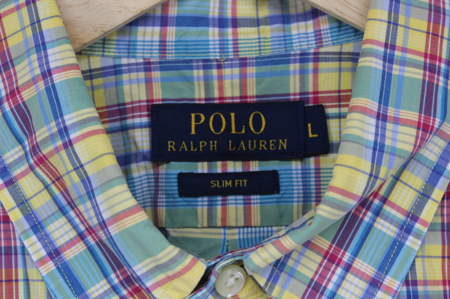 Mens Plaid Shirt Short Sleeve Slim Fit Boxy