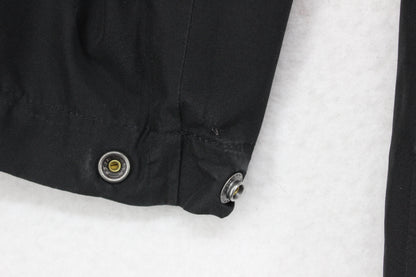 Womens Dryvent Waterproof Coat Hooded Snap Button