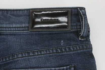 Mens Sleenker Jeans Slim Skinny Denim