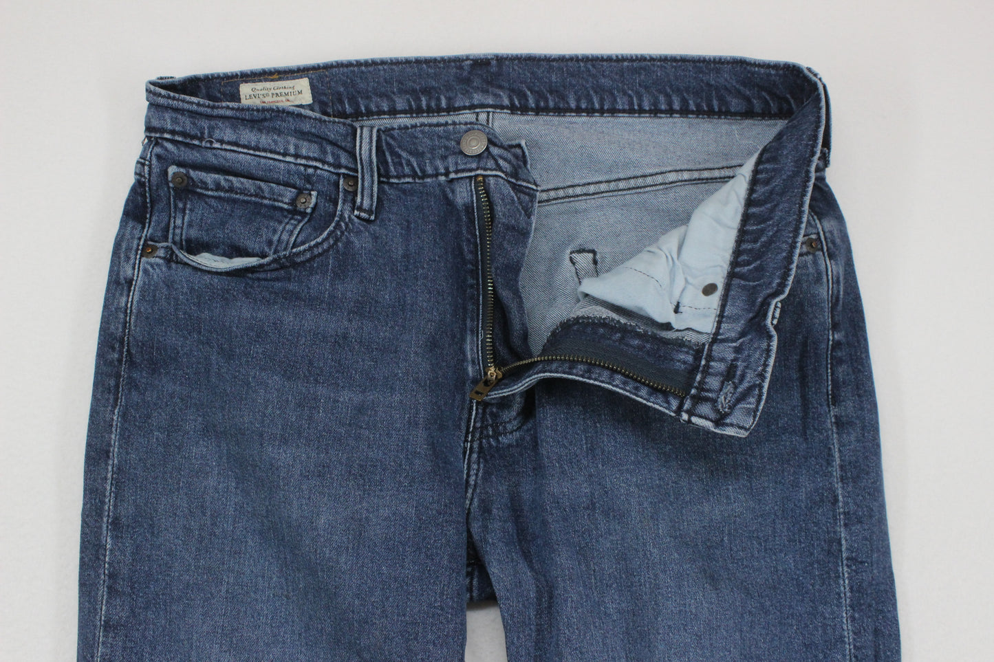 Mens 502 Jeans Regular Tapered Stretch