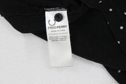 Mens Polka Dot Polo Shirt Slim Fit Short Sleeve