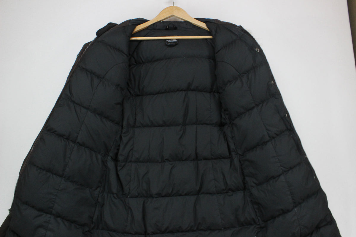 Womens Hyvent Down Parka Coat Faux Fur Hooded Insulated