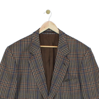 Mens Blazer Uk Made Check Long