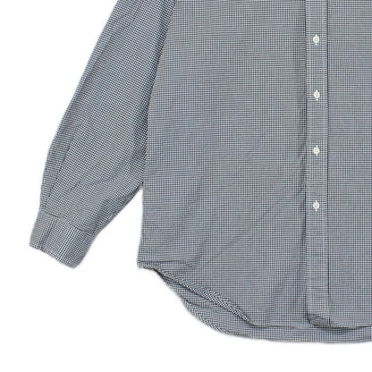 Mens Check Shirt Button Down Classic Fit