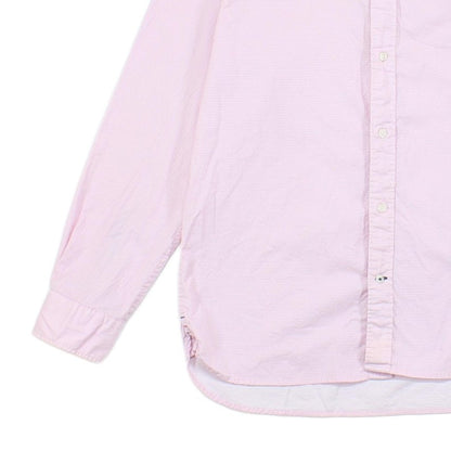 Mens Shirt Stretch Long Sleeve Regular Fit