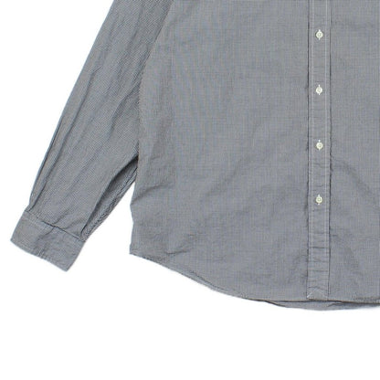 Mens Check Shirt Button Up Long Sleeve