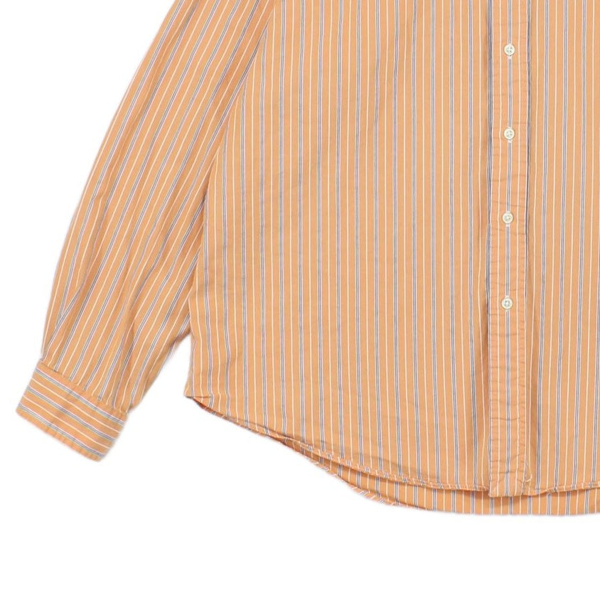 Mens Striped Shirt Custom Fit Collared