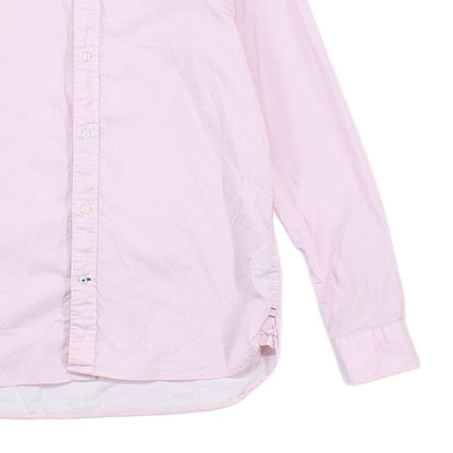 Mens Shirt Stretch Long Sleeve Regular Fit