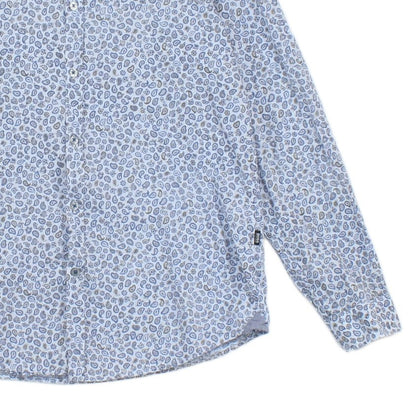 Mens Floral Shirt Long Sleeve Regular Fit