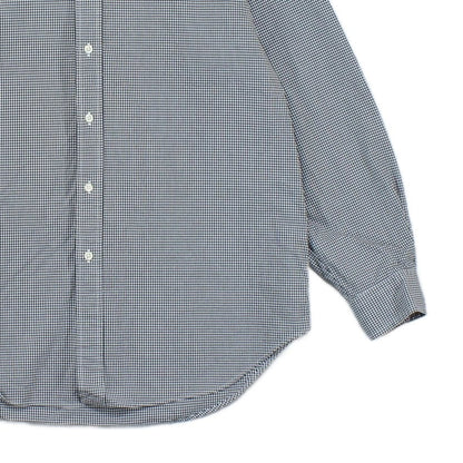 Mens Check Shirt Button Down Classic Fit