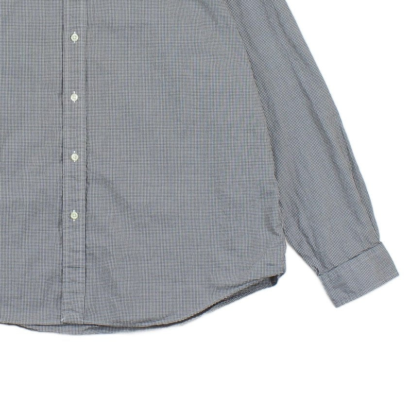 Mens Check Shirt Button Up Long Sleeve