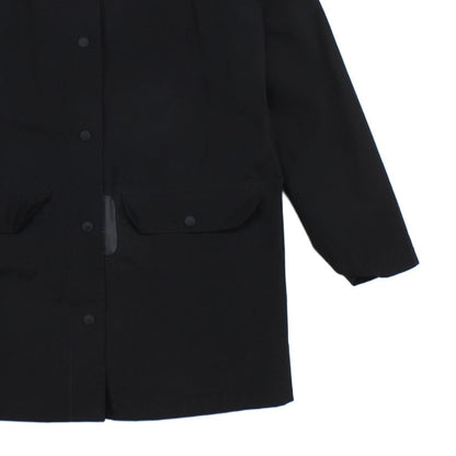 Womens Dryvent Waterproof Coat Hooded Snap Button