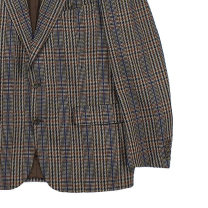 Mens Blazer Uk Made Check Long