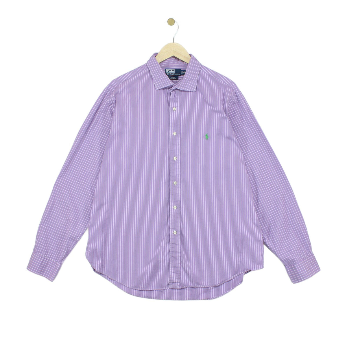 Mens Striped Shirt Long Sleeve Button Up
