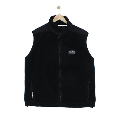 Mens Sherpa Fleece Gilet Full Zip