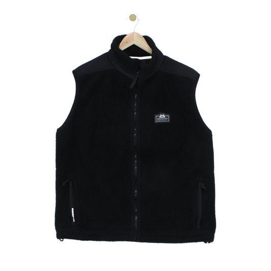 Mens Sherpa Fleece Gilet Full Zip