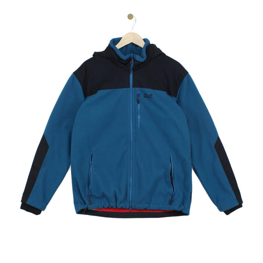 Mens Softshell Fleece Jacket Outdoor Hooded