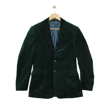 Mens Velvet Blazer Slim Fit Cotton