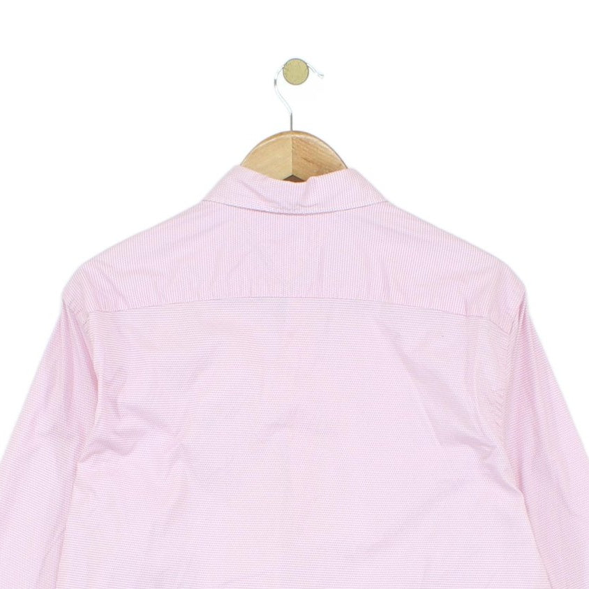 Mens Shirt Stretch Long Sleeve Regular Fit