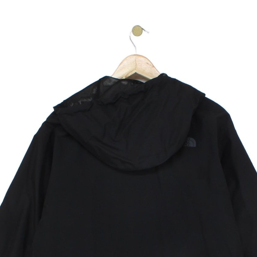 Womens Dryvent Waterproof Coat Hooded Snap Button