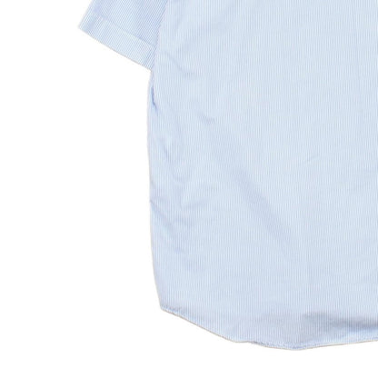 Mens Striped Shirt Classic Casual Short Sleeve