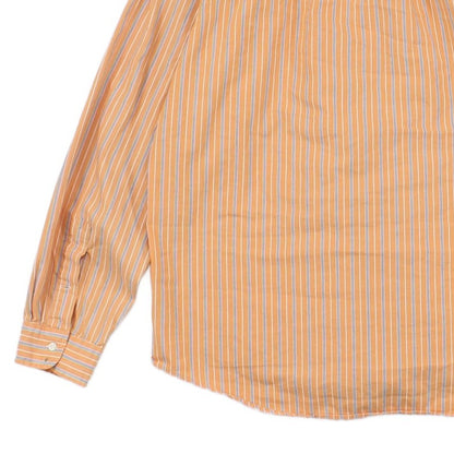 Mens Striped Shirt Custom Fit Collared