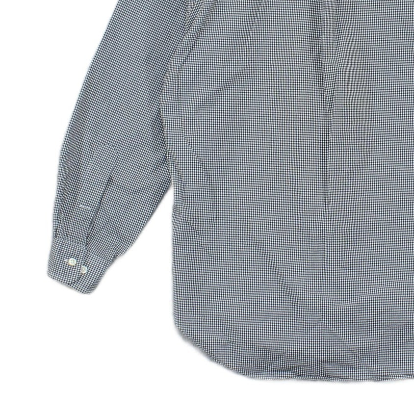 Mens Check Shirt Button Down Classic Fit