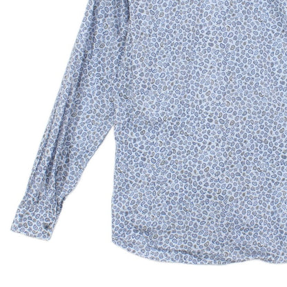 Mens Floral Shirt Long Sleeve Regular Fit