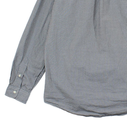 Mens Check Shirt Button Up Long Sleeve
