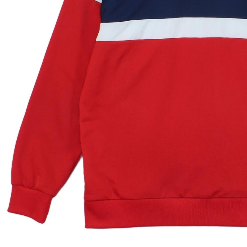 Mens Track Jacket Athletic Stripes Logo