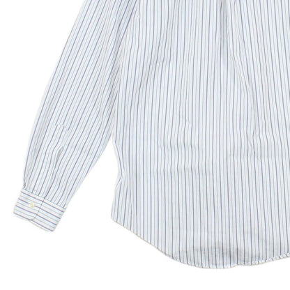 Mens Striped Shirt Custom Fit Button Down
