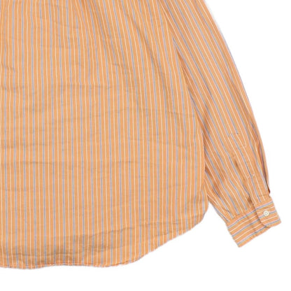 Mens Striped Shirt Custom Fit Collared