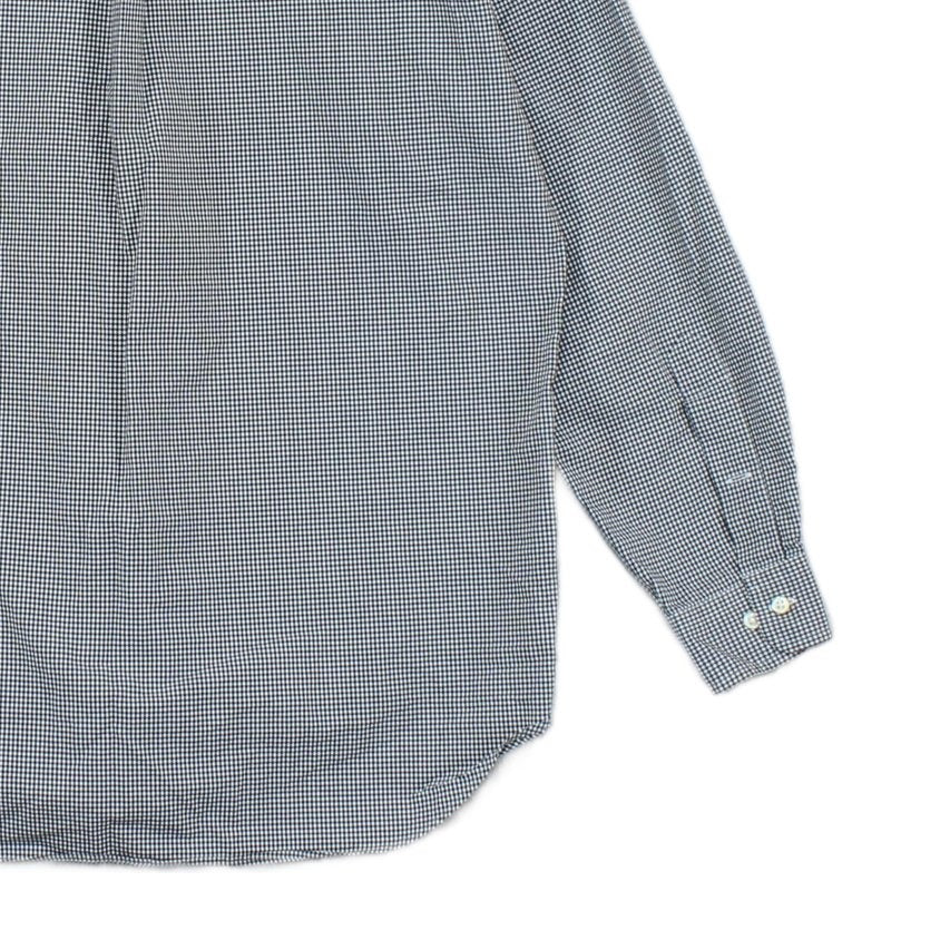 Mens Check Shirt Button Down Classic Fit