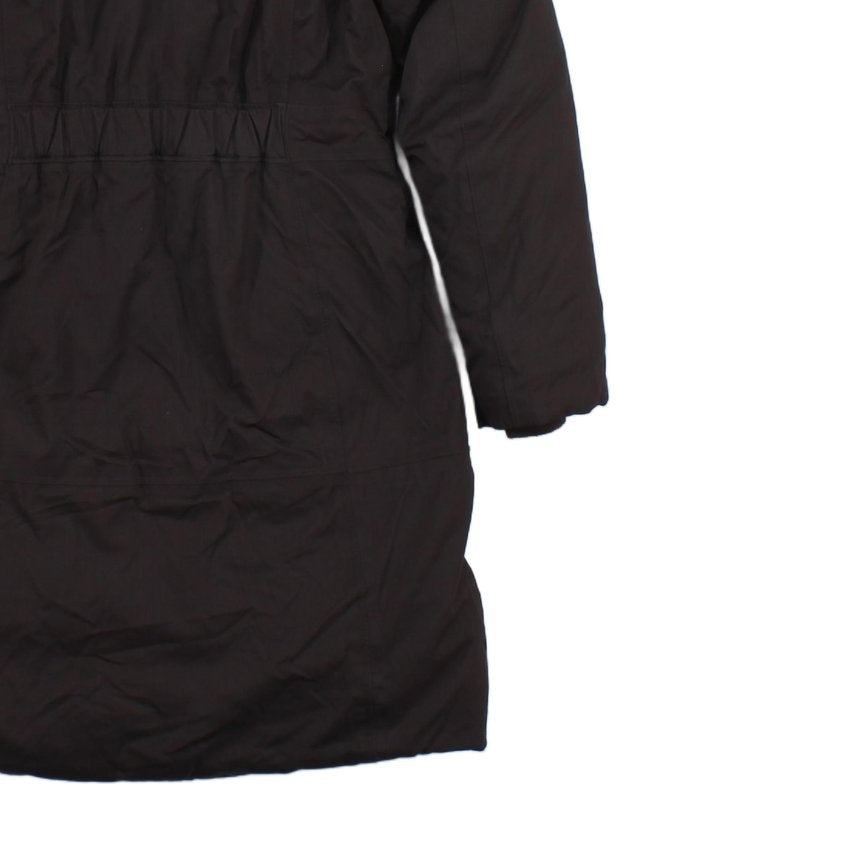 Womens Hyvent Down Parka Coat Faux Fur Hooded Insulated