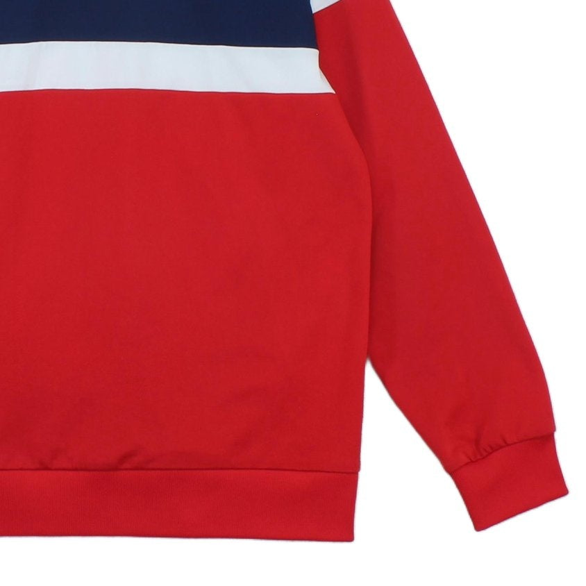 Mens Track Jacket Athletic Stripes Logo